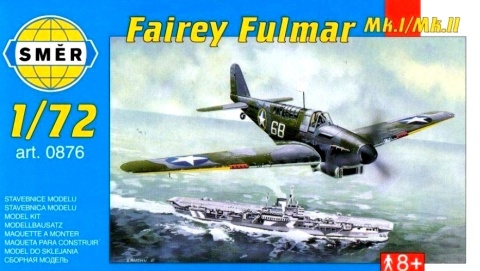 Model plastikowy samolotu z II Wojny ŚwiatowejFairey Fulmar + farba podkładowa + farbki + lakier bezbarwny + wash do imitacji... Model plastikowy samolotu z II Wojny ŚwiatowejFairey Fulmar + farba podkładowa + farbki + lakier bezbarwny + wash do imitacji...