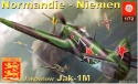 Model samolotu Jakowlew JAK-1M Normandie - Niemen Zestaw: podkład, farby modelarskie, lakier, wash