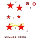Model samolotu Jakowlew JAK-1M Normandie - Niemen Zestaw: podkład, farby modelarskie, lakier, wash