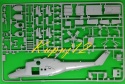 Plastikowy Model radzieckiego śmigłowca do sklejania Mi-24 + podkład, farby, lakier, wash, szpachlówka, tasma, klej, pędzelki