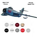 2 modele: Samolot do sklejania MIG-17 oraz MIG-19 Zestaw: farby, lakier, klej, pędzle