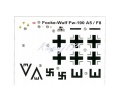 MODEL SAMOLOTU 1:72 FOCKE WULF FW 190 A5 + FARBKI..