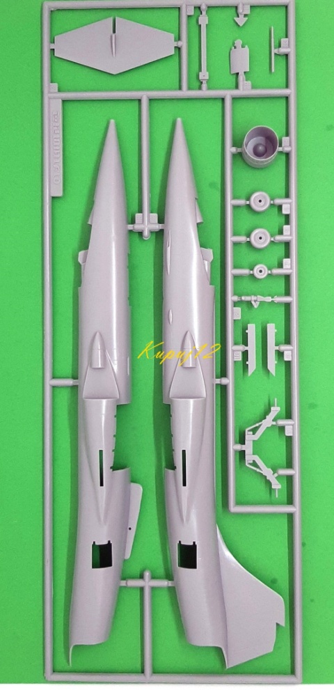 Model samolotu Lockheed F-104 Starfighter Bundesmarine + podkład, farby, lakier, wash Model samolotu Lockheed F-104 Starfighter Bundesmarine + podkład, farby, lakier, wash