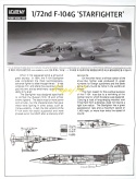Model samolotu Lockheed F-104 Starfighter Bundesmarine   + podkład, farby, lakier, wash