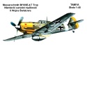 Model samolotu Messerschmitt Bf109E-4/7 Trop. Zestaw podkład, farby, lakier, wash