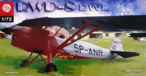 Model samolotu RWD-8 DWL Zestaw: podkład, farby, lakier, wash Model samolotu RWD-8 DWL Zestaw: podkład, farby, lakier, wash