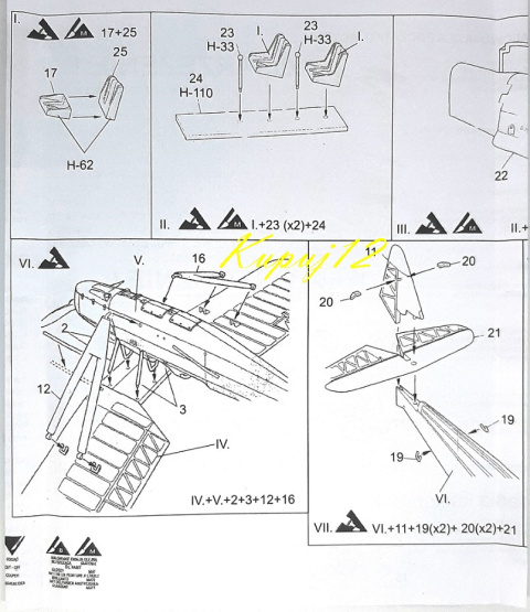 Model samolotu RWD-8 DWL Zestaw: podkład, farby, lakier, wash Model samolotu RWD-8 DWL Zestaw: podkład, farby, lakier, wash