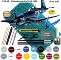 MODEL samolotu do sklejania Corsair F4U-4B Korean War Academy Skala 1:48