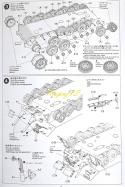 MODEL plastikowy do sklejania czołg Panzer Kampfwagen VI Tiger II King Tiger, Tygrys Królewski, skala 1:35 + farba akrylowa...