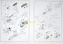 MODEL samolotu Spitfire Mk.IX personelem 1:48 , mata samogojąca do cięcia A3, klej, farba akrylowa modelarska, pędzle, cążki ...