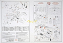 MODEL samolotu Spitfire Mk.IX personelem 1:48 , mata samogojąca do cięcia A3, klej, farba akrylowa modelarska, pędzle, cążki ...