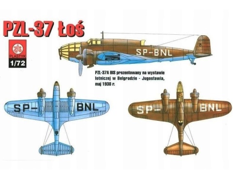 MODEL plastikowego samolotu do sklejania ŁOŚ +podkład, lakier, farby, wash