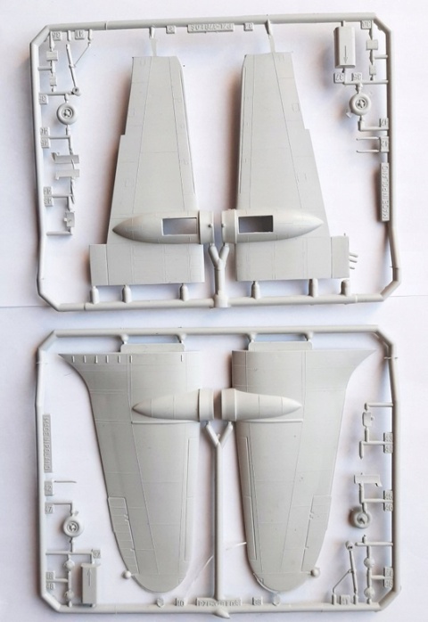 MODEL plastikowego samolotu do sklejania ŁOŚ +podkład, lakier, farby, wash