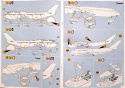 BOEING 747-8 duży plastikowy model do sklejania samolotu pasażerskiego + farby, klej, 3 pędzelki, podkład....