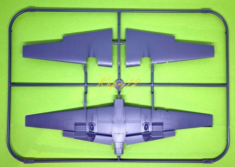 Model samolot do sklejania Messerschmitt Bf 110E Eduard Skala 1:72 7464