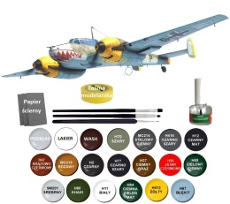 Model samolot do sklejania Messerschmitt Bf 110E Eduard Skala 1:72 7464
