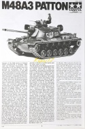 MODEL amerykańskiego czołgu M48A3 Patton + farby, podkład, lakier, skala 1:35