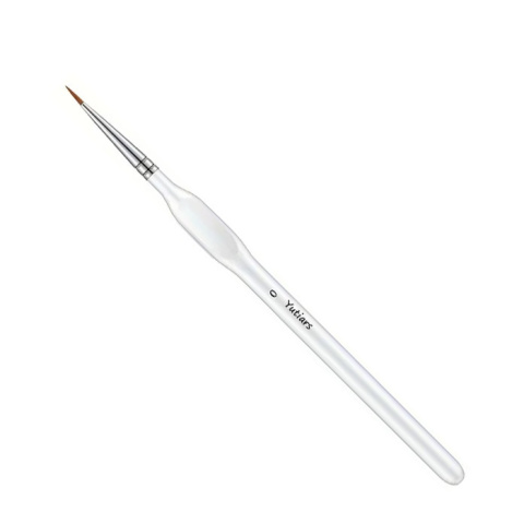 Pędzelek modelarski okrągły biały syntetyczny Model12 do szczegółów nr. 0 Pędzelek modelarski okrągły biały syntetyczny Model12 do szczegółów nr. 0