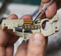 Pędzelek modelarski okrągły biały syntetyczny Model12 do szczegółów nr. 2