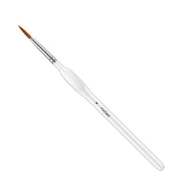 Pędzelek modelarski okrągły biały syntetyczny Model12 do szczegółów nr. 4