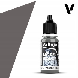 VALLEJO MODEL COLOR 186 Farba modelarska akrylowa 70836 LONDON GREY 18 ml