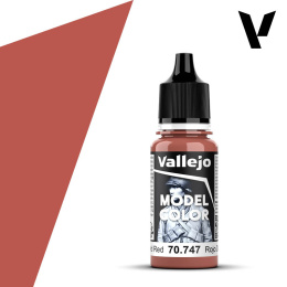 VALLEJO MODEL COLOR 035 Farba modelarska akryl 70747 Faded Red 18ml