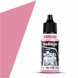VALLEJO MODEL COLOR 042 Farba modelarska akryl 70748 LIGHT PINK 18ml