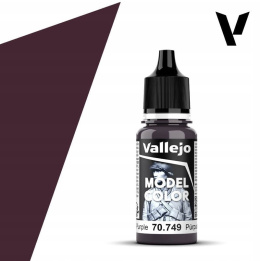 VALLEJO MODEL COLOR 049 Farba modelarska akryl 70749 DARK PURPLE 18ml