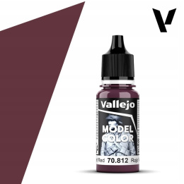 VALLEJO MODEL COLOR 046 Farba modelarska akrylowa 70812 VIOLET RED 18 ml
