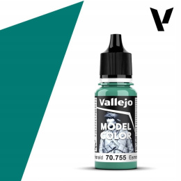 VALLEJO MODEL COLOR 074 Farba modelarska akrylowa 70755 LIGHT EMERALD 18ml