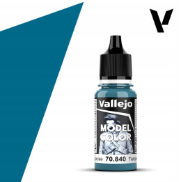 VALLEJO MODEL COLOR 070 Farba modelarska akryl 70840 LIGHT TURQUOISE 18 ml