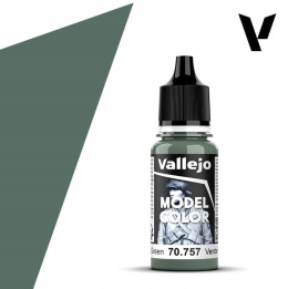 VALLEJO MODEL COLOR 081 Farba modelarska akrylowa 70757 PACIFIC GREEN 18ml