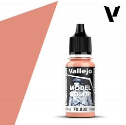 VALLEJO MODEL COLOR 007 Farba modelarska akrylowa 70835 SALMON ROSE 18 ml