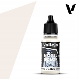 VALLEJO MODEL COLOR 003 Farba modelarska akrylowa 70820 OFFWHITE 18 ml