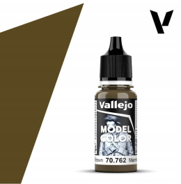 VALLEJO MODEL COLOR 115 Farba modelarska akrylowa 70762 GREY BROWN 18ml