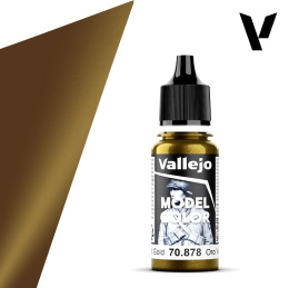 VALLEJO MODEL COLOR 200 Farba modelarska 70878 OLD GOLD ( metalic ) 18 ml