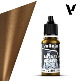 VALLEJO MODEL COLOR 202 Farba modelarska akryl 70801 BRASS METALIC 18 ml