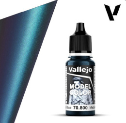 VALLEJO MODEL COLOR 204 Farba modelarska 70800 GUNMETAL BLUE metalic 18 ml