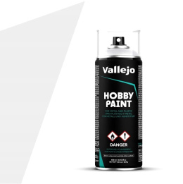 Vallejo 28011 Podkład akrylowy Spray biały WHITE PRIMER 400ml