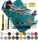 MODEL samolot do sklejania Mustang P-51C+ mata, farby,lakier, klej, pędzle