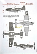 MODEL samolot do sklejania Mustang P-51C+ mata, farby,lakier, klej, pędzle