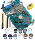 MODEL samolotu do sklejania Gloster Javelin + zestaw, narzędza, farby, klej