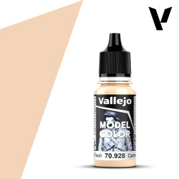 VALLEJO MODEL COLOR 005 Farba modelarska akrylowa 70928 LIGHT FLESH 18 ml