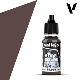 VALLEJO MODEL COLOR 194 Farba modelarska akrylowa 70939 SMOKE INK 18 ml