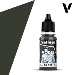 VALLEJO MODEL COLOR 101 Farba modelarska akrylowa 70892 YELLOW OLIVE 18 ml
