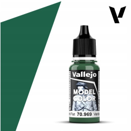 VALLEJO MODEL COLOR 078 Farba modelarska akryl 70969 PARK GREEN FLAT 18 ml