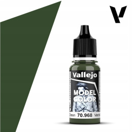 VALLEJO MODEL COLOR 088 Farba modelarska akr. 70968 FLAT GREEN zielona 18ml