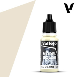VALLEJO MODEL COLOR 004 Farba modelarska akrylowa 70918 IVORY 18 ml