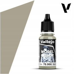 VALLEJO MODEL COLOR 110 Farba modelarska akrylowa 70986 DECK TAN 18 ml