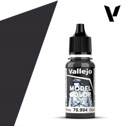 VALLEJO MODEL COLOR 175 Farba modelarska akrylowa 70994 DARK GREY 18 ml